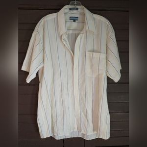 Men's Maxini Button Down Shirt Size Medium Made in Korea